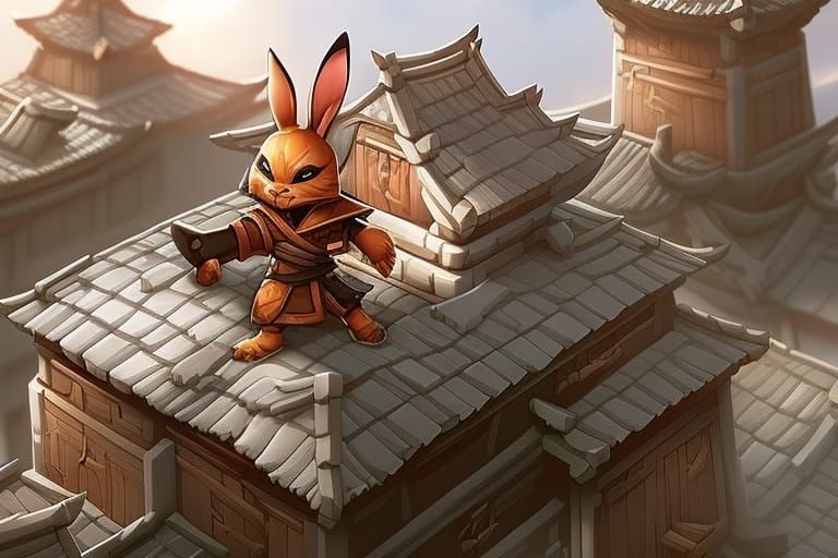 Ninja rabbit