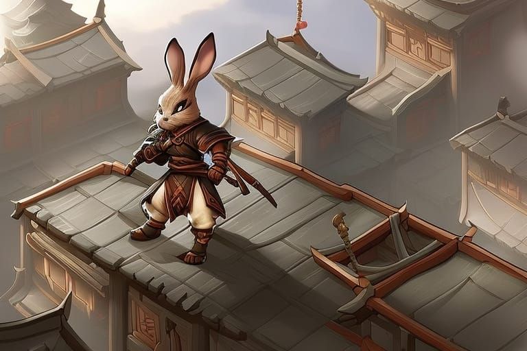 Ninja rabbit