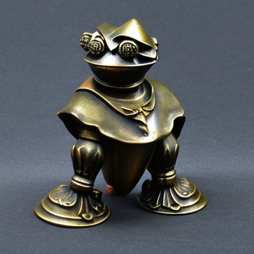 Amphibian chess pawn,m - AI Generated Artwork - NightCafe Creator