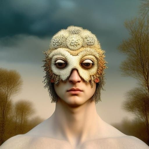 Ses yeux montrent sa tête Ses yeux sont la fraîcheur de l'ét...