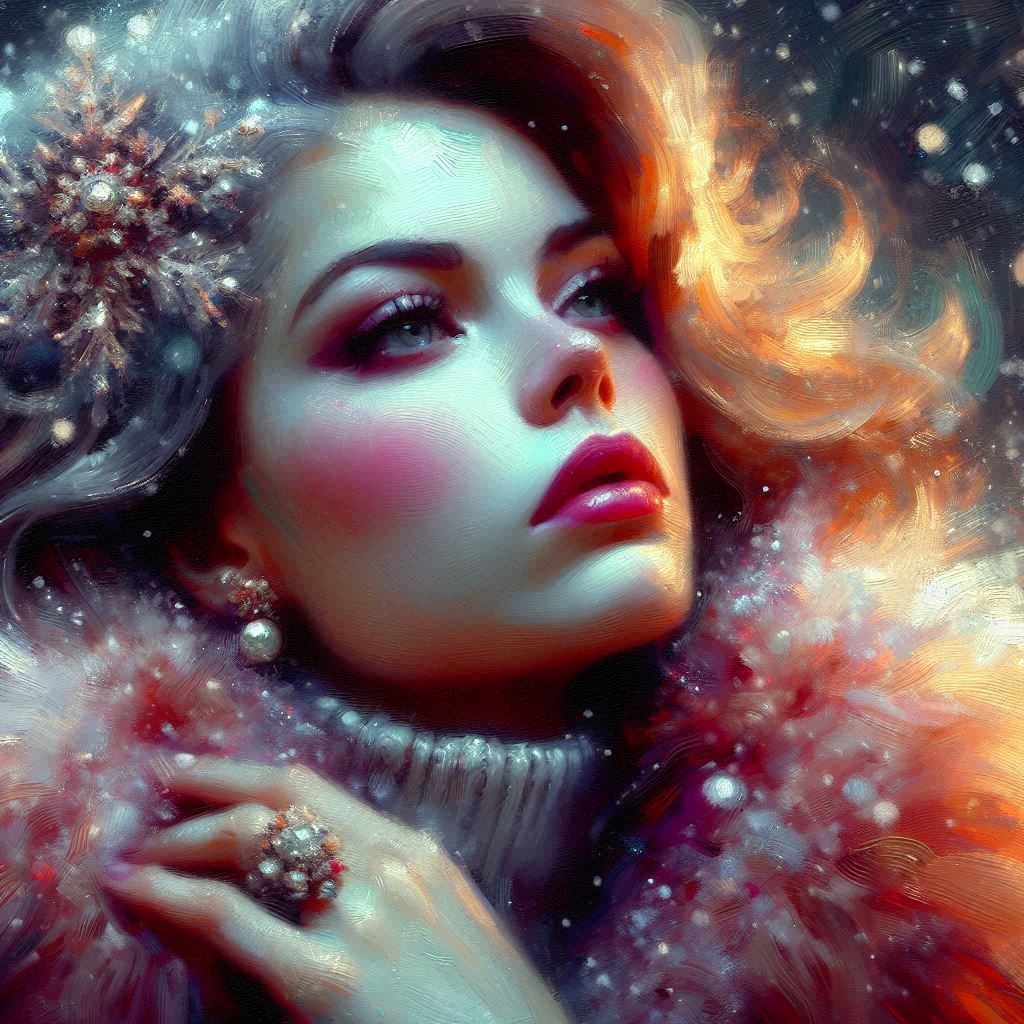 Portrait: Tourjours belle, même en hiver !