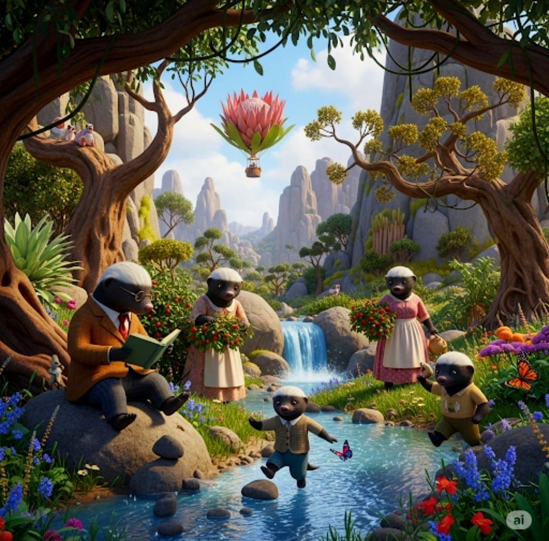 Animal Families : The HoneyBadgers