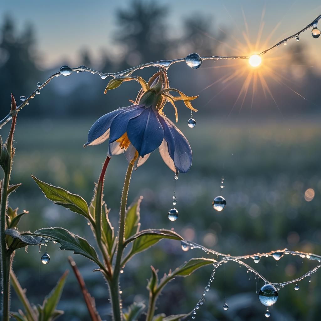 Morning Dew   by @Amethystmoonsong