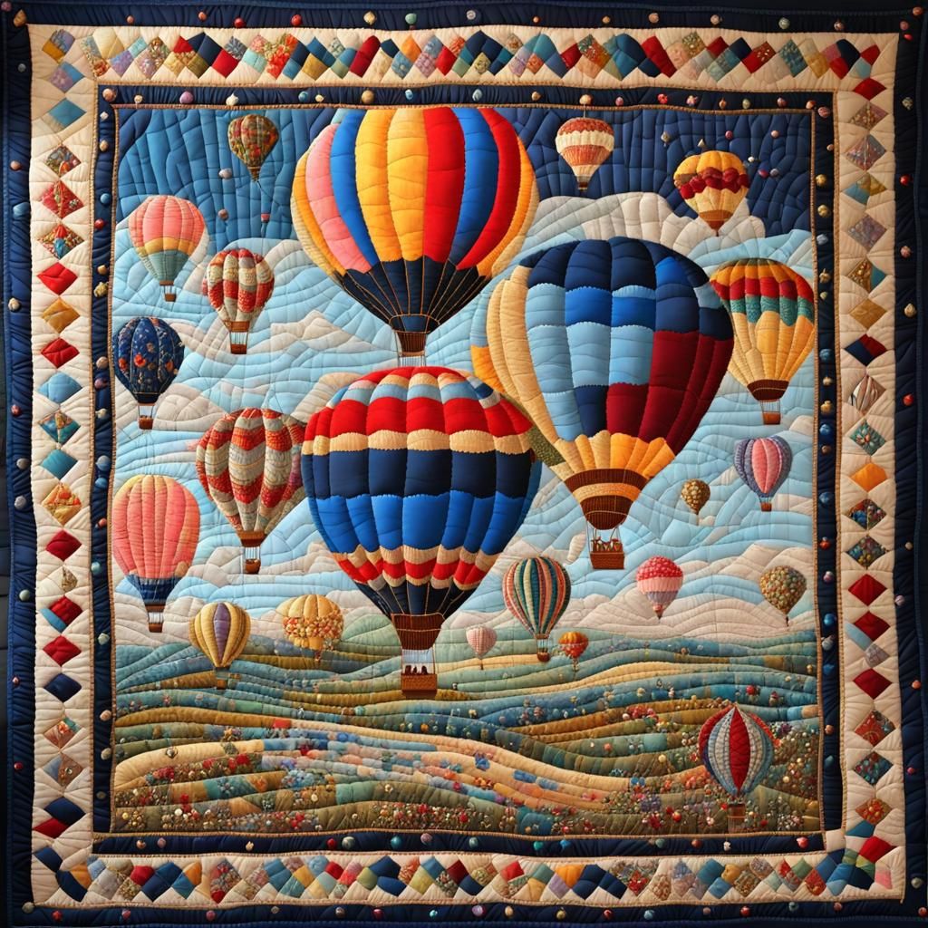 A Quilt of Balloons  by @Pavel