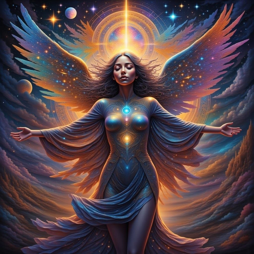 With each funk-bumped pulse, she creates her own fate
Together with her allies, through destiny's gate
Her dance is bold, weaving tales unto...