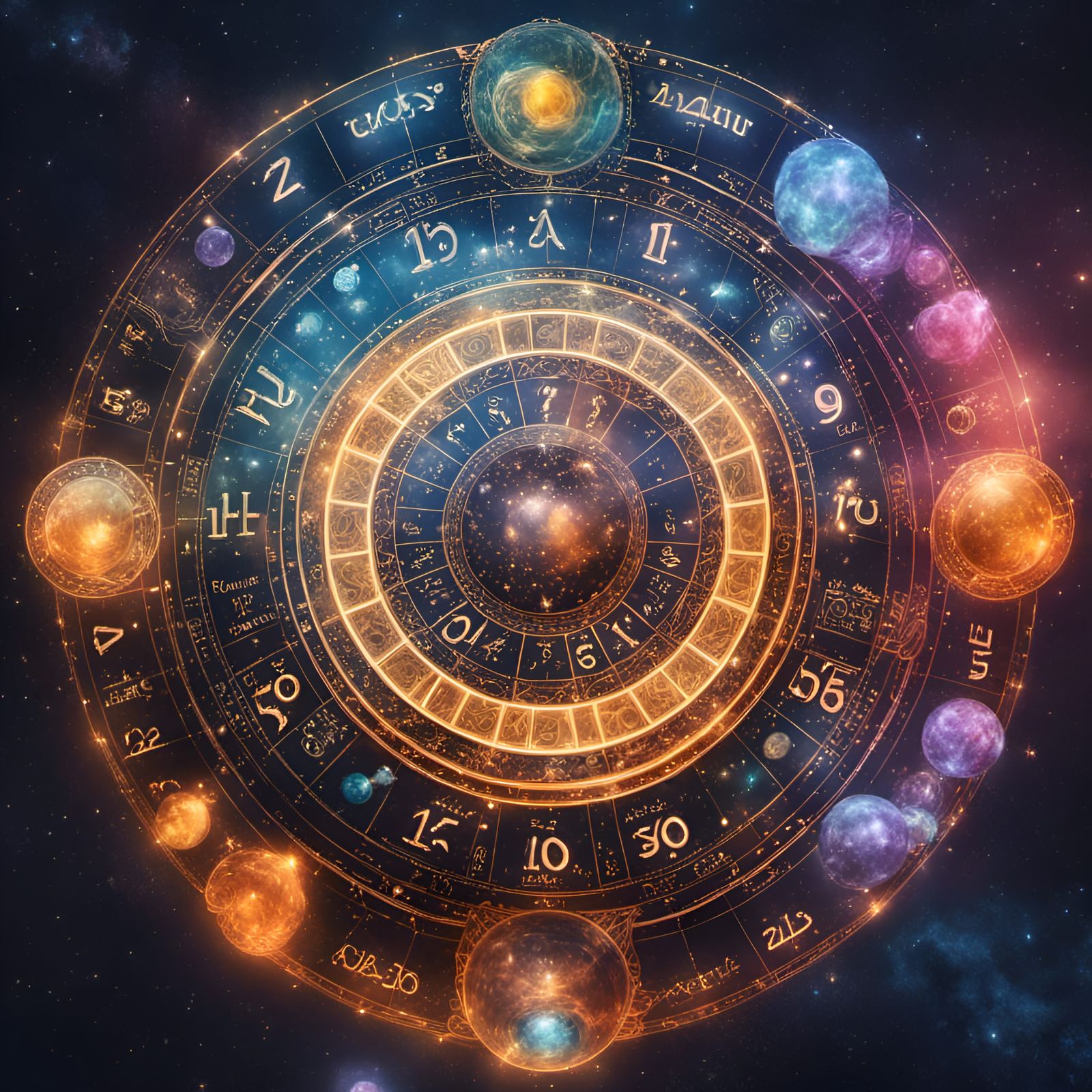 Galactic Calendar - AI Generated Artwork - NightCafe Creator