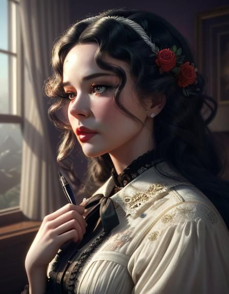 Edwardian lady
