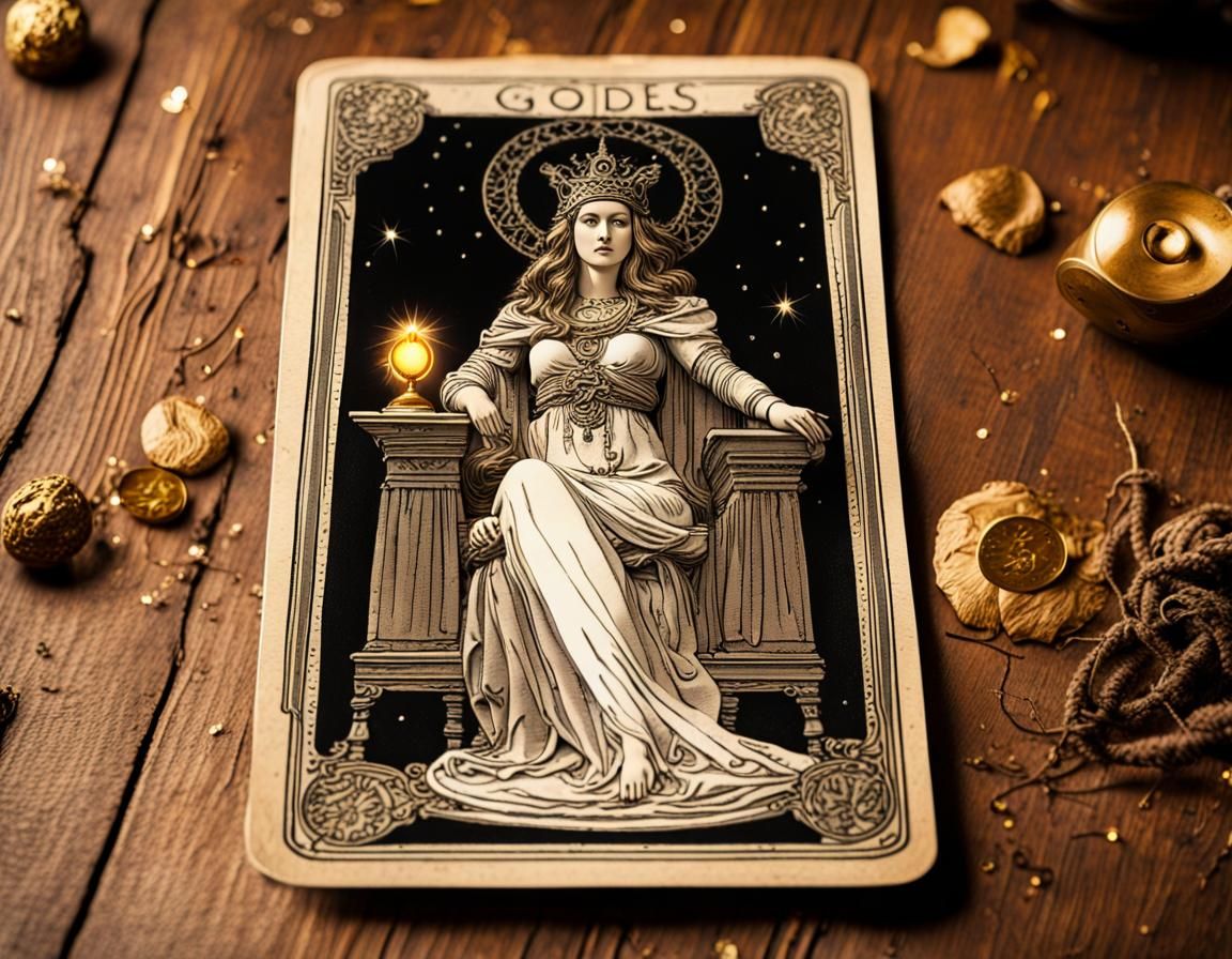 Tarot Card  by @ArtByAj