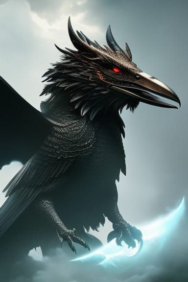 A Ravenous Raven, Hungry for Light