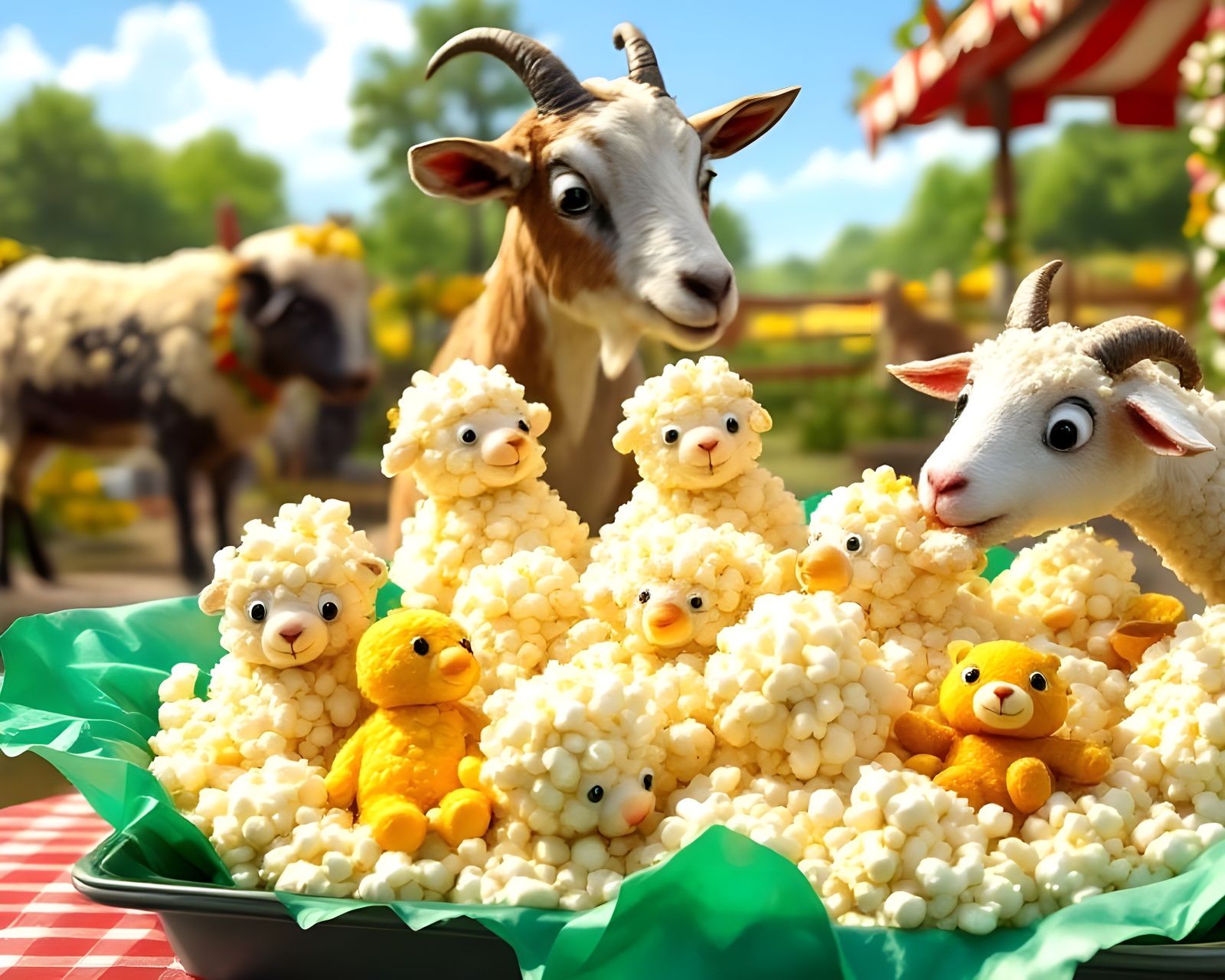 County fair popcorn treats just for the two of us!  by @Gary Murakami