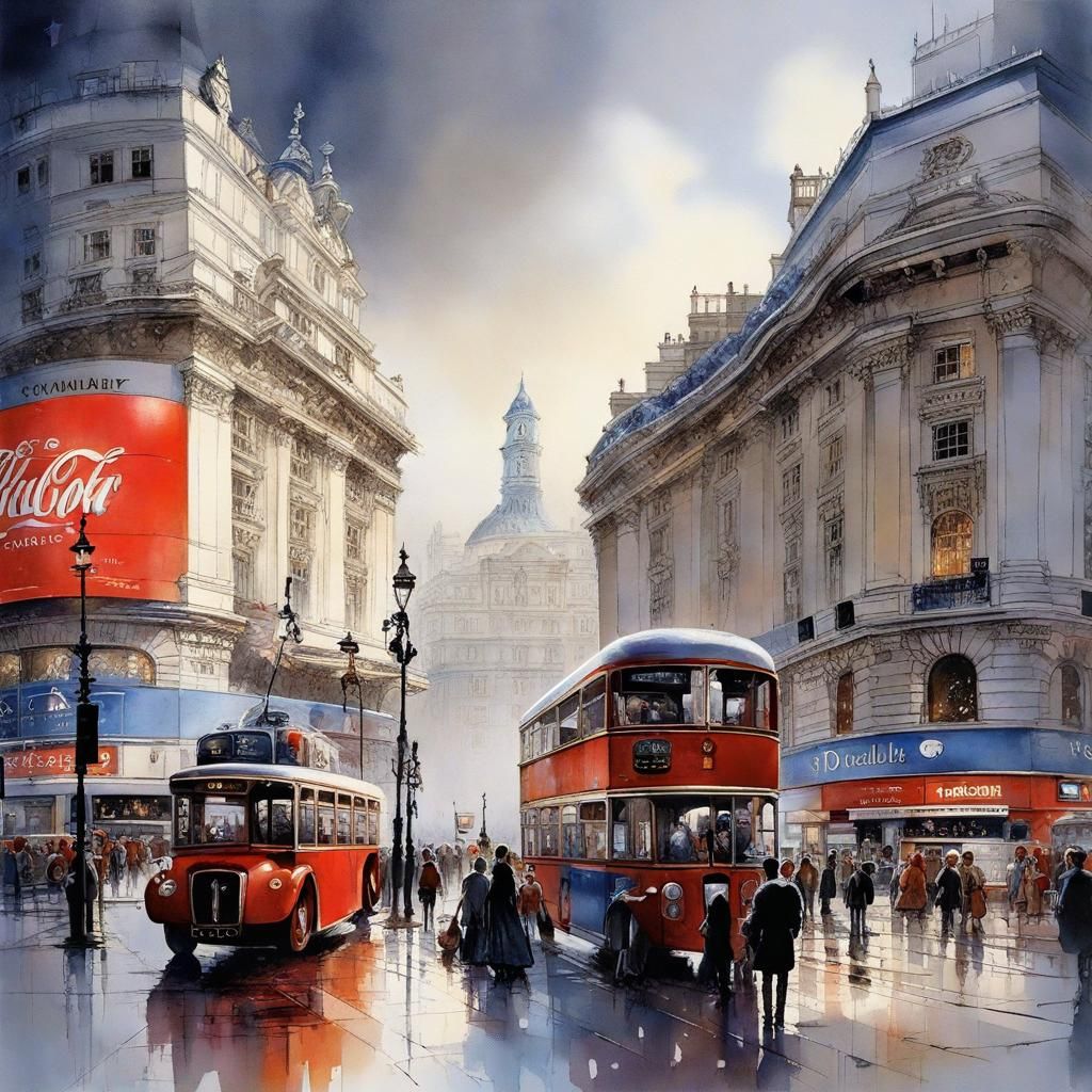PICCADILLY CIRCUS, London  by @Quibbles