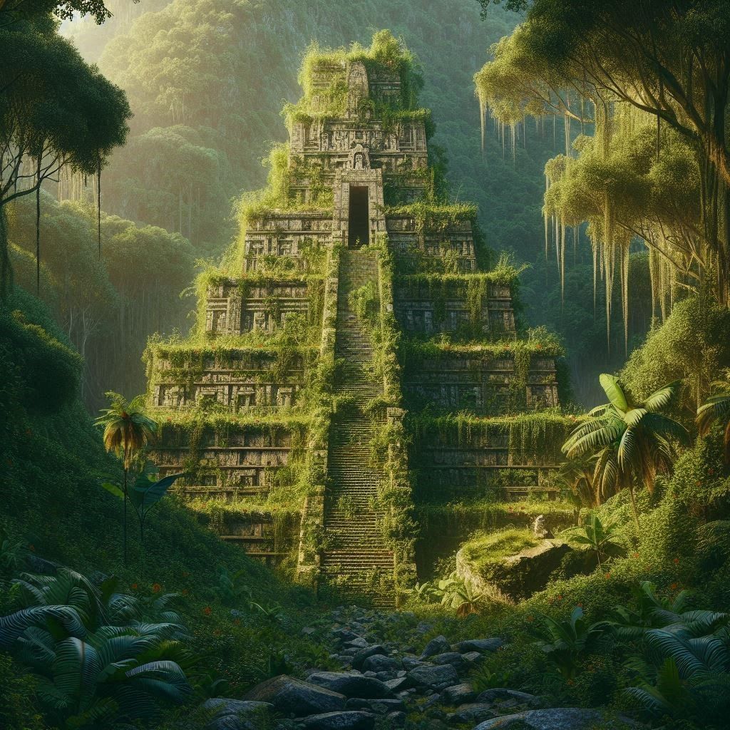 Inca pyramid