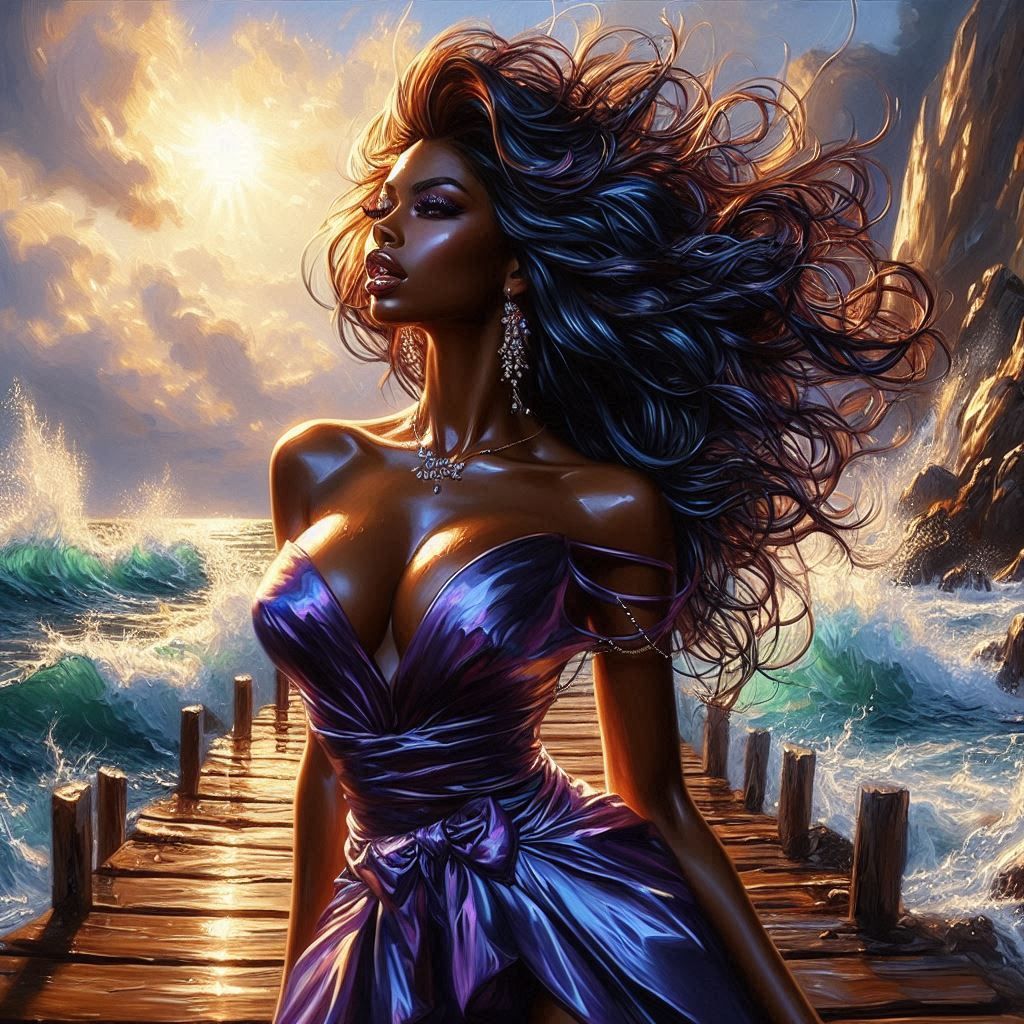 The Lady on the Pier