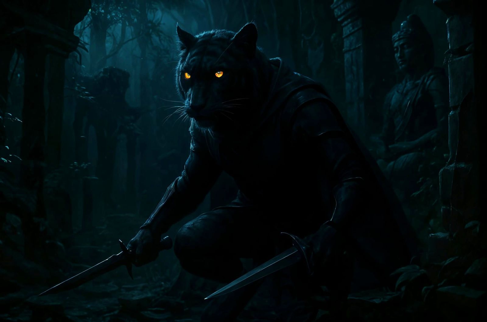 Stealthy Jungle Predator