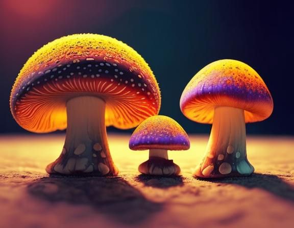 psychedelic mushroom