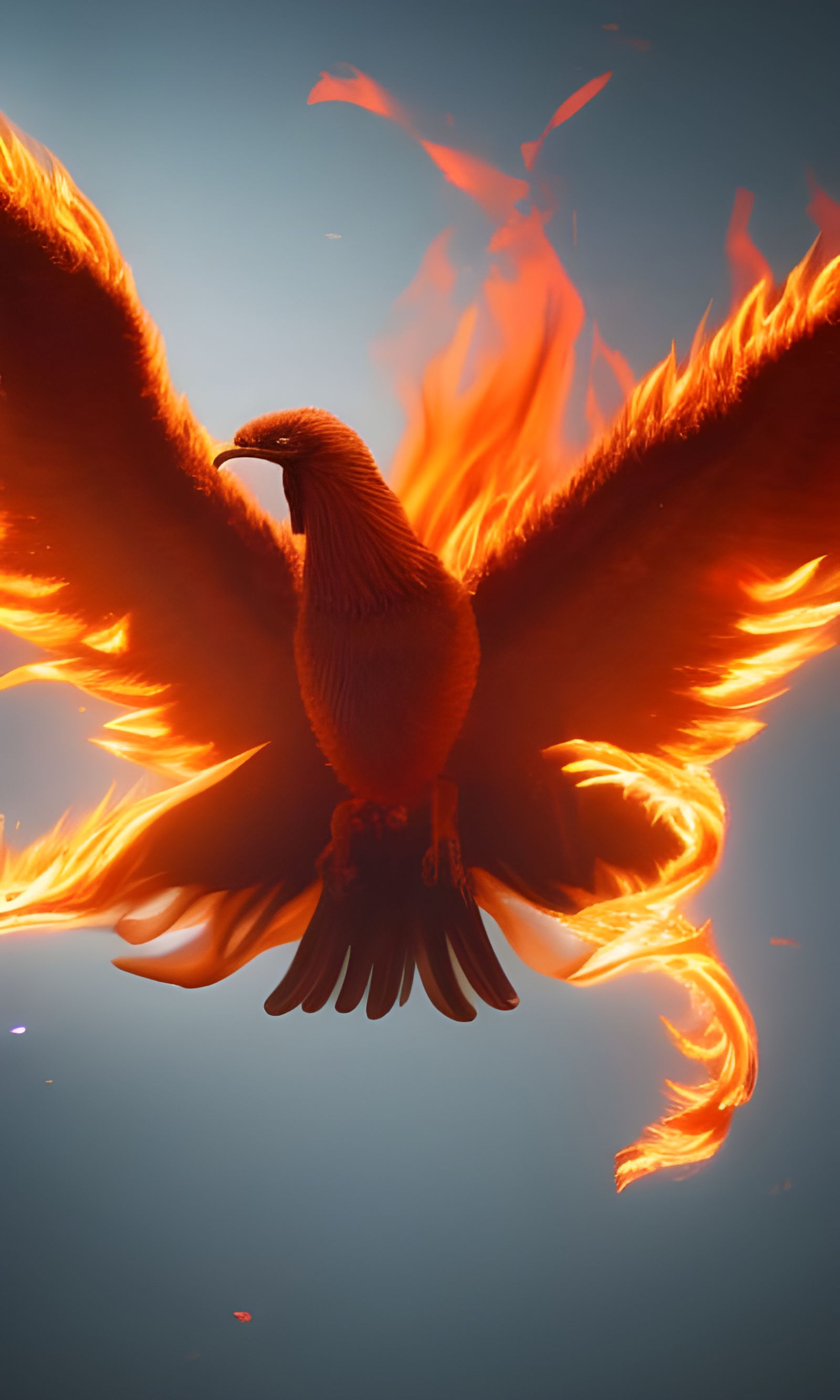 Phoenix - AI Generated Artwork - NightCafe Creator