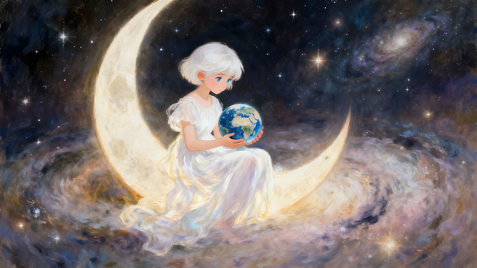 Moon girl  by @The-Philou