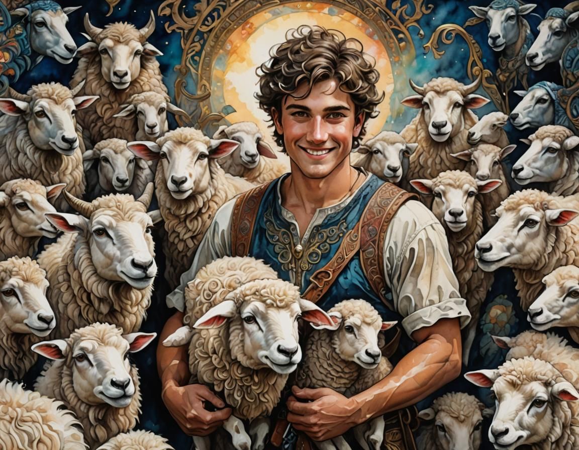 Shepherd of the flock  by @ArtisanDon