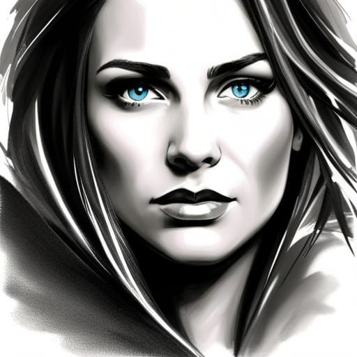 A stunningly attractive feminine woman , well dressed,black ...