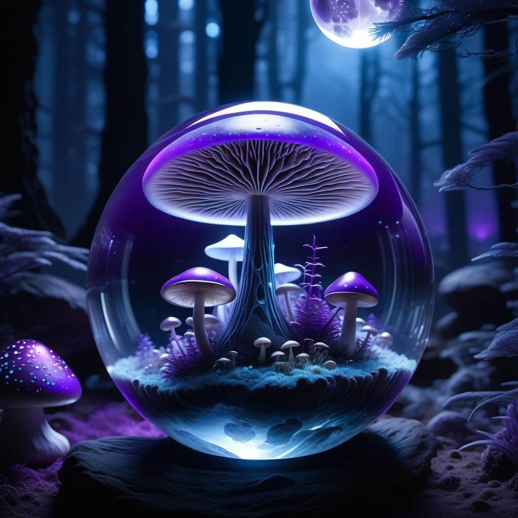 Orb of Mushroom  by @Lynn