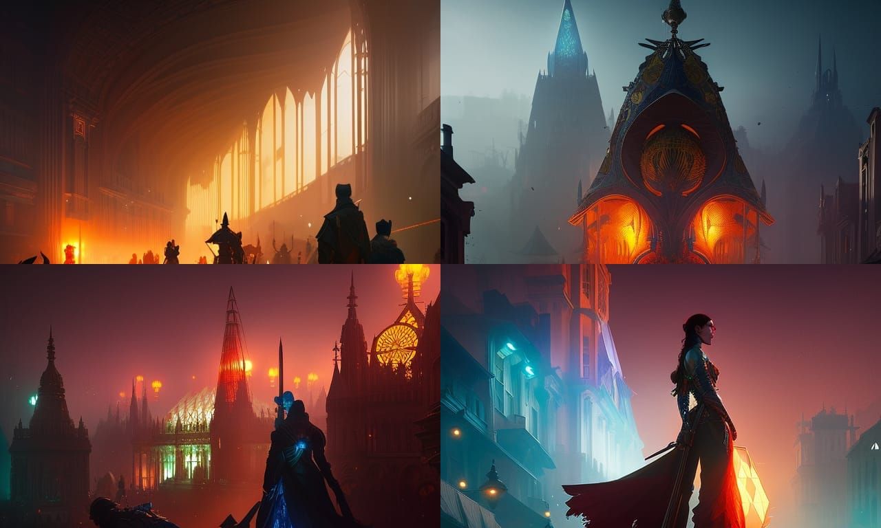 Masquerade, triangle, paper. 8k resolution concept art by Gr...