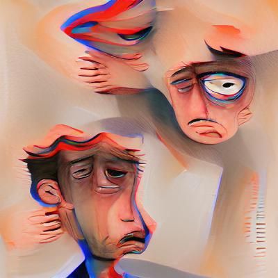 anxiety man
