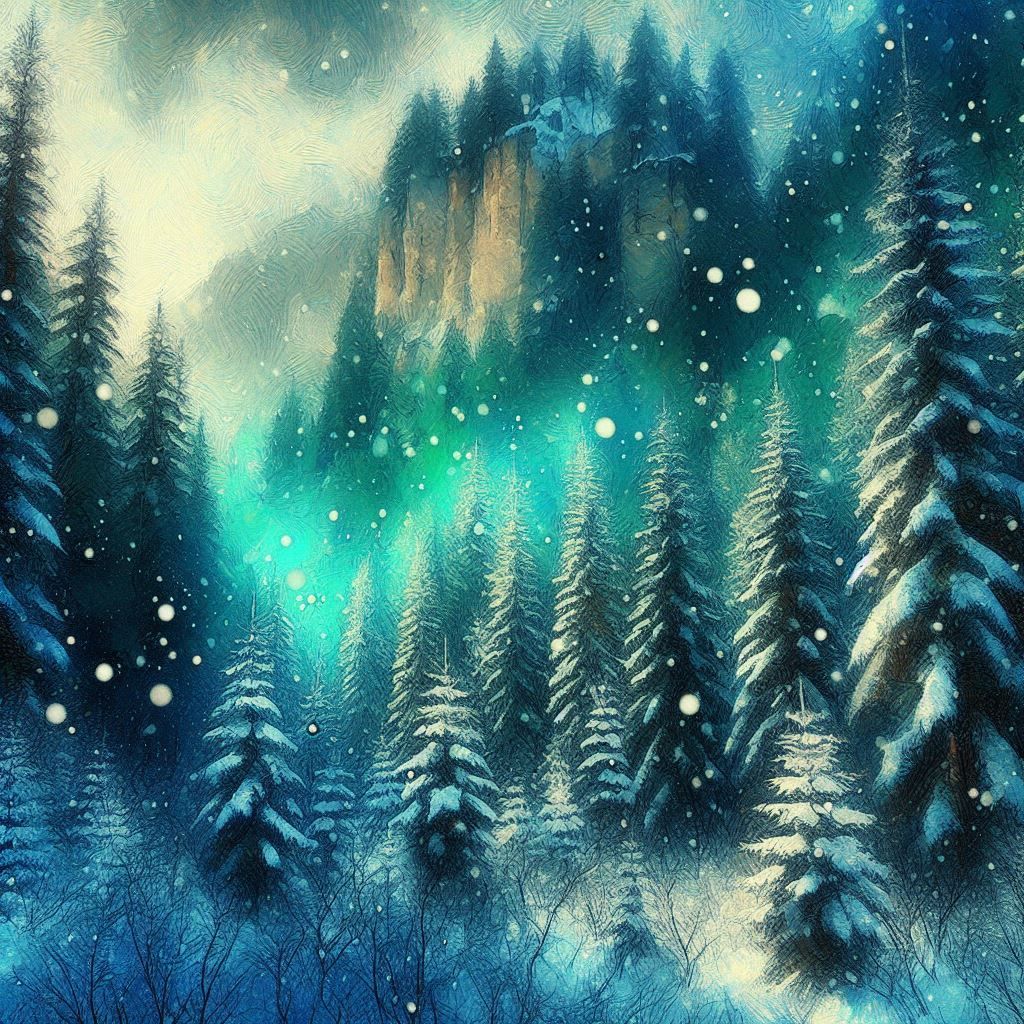 Winter forest