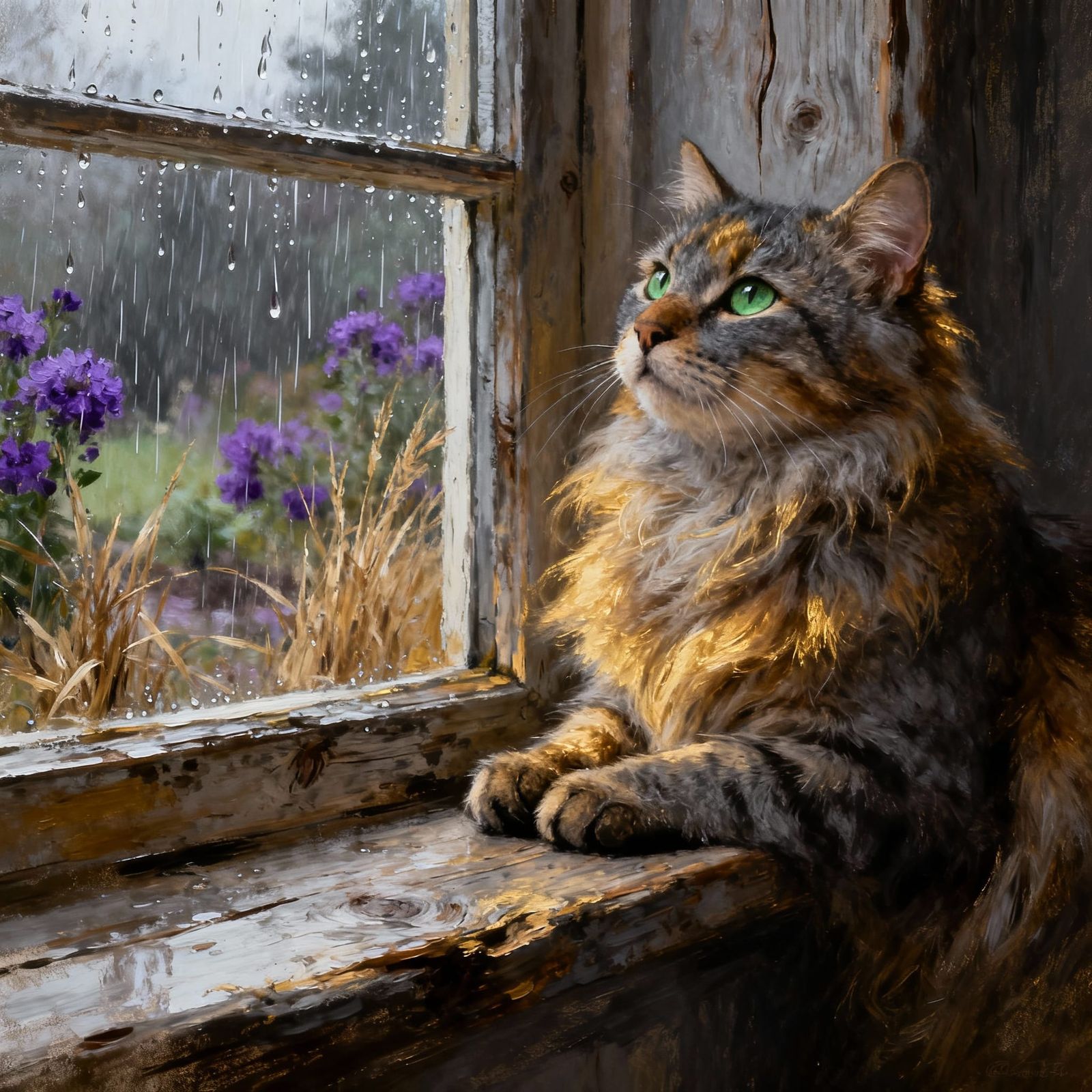 its raining ....  by @LadyAly B