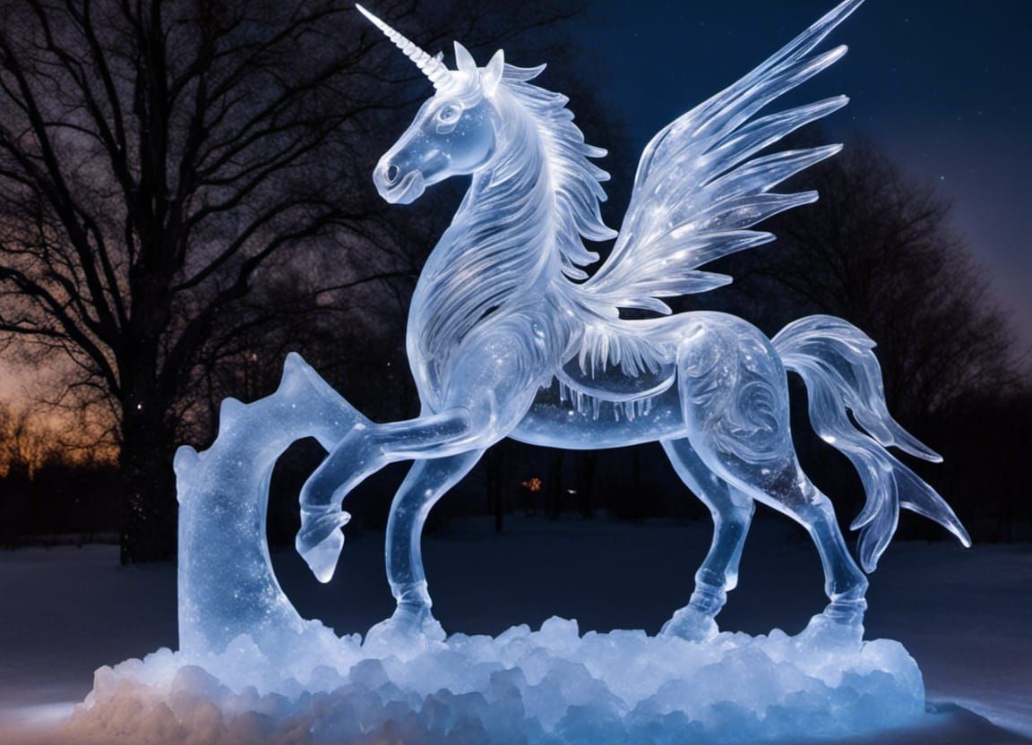 Ice Sculptures in the Park