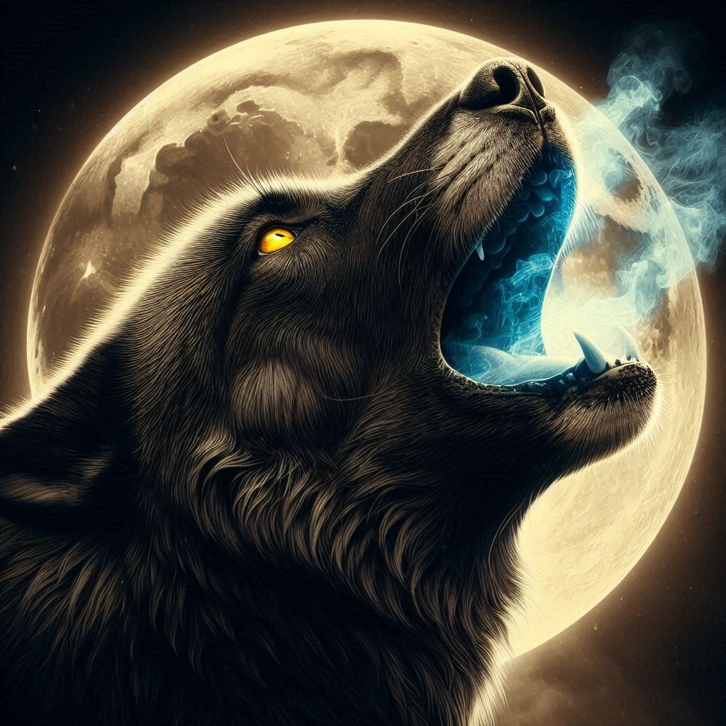 the black wolf