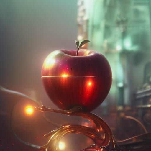 Apple  by @Novael