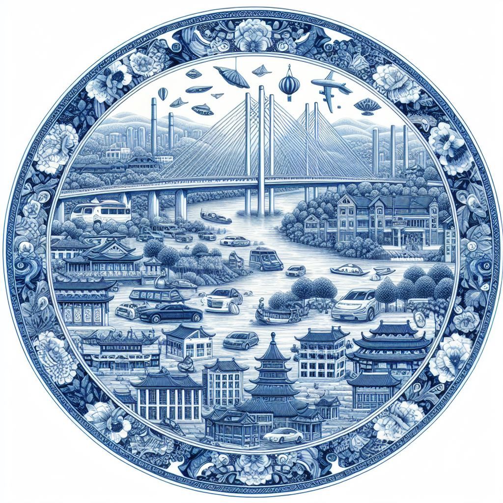 Blue Willow China, Updated
