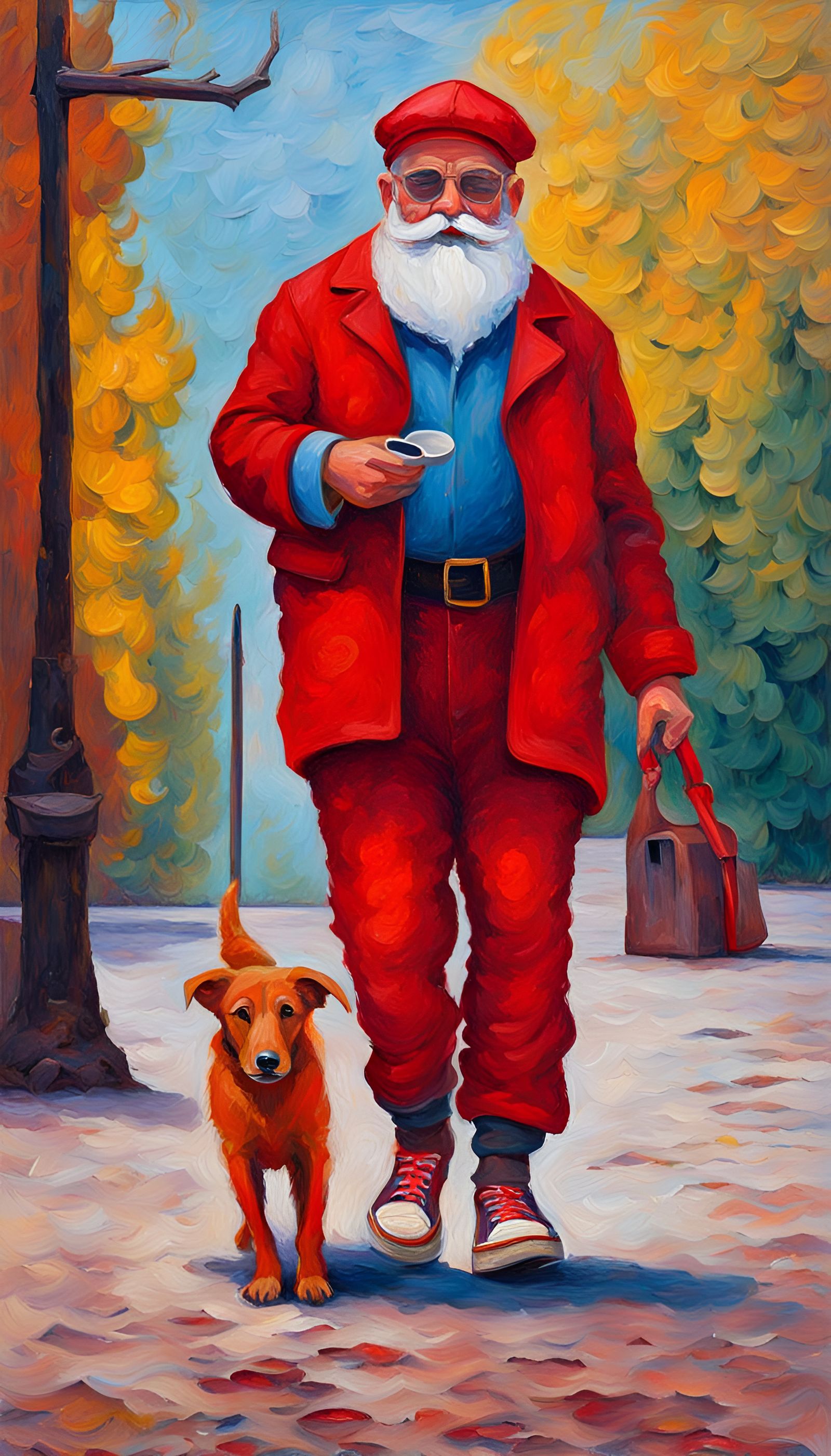 Santa "On Vacation"
