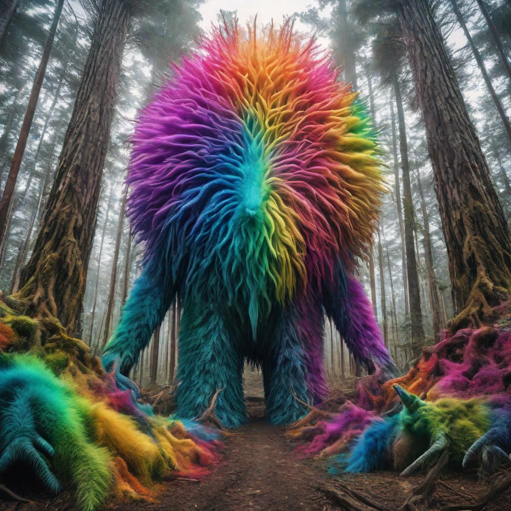The Creature of many colors