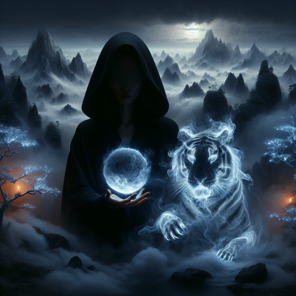 Mystery encounter with a tiger spirit
