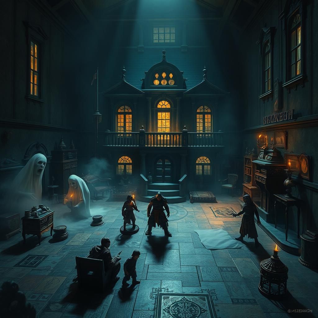Tabletop Roleplaying Haunted House
