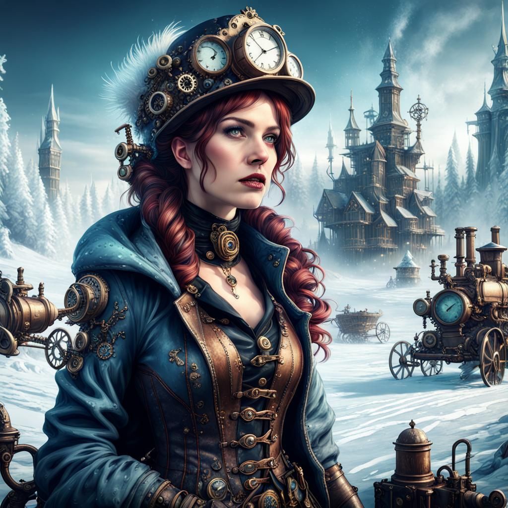 Steampunk Woman