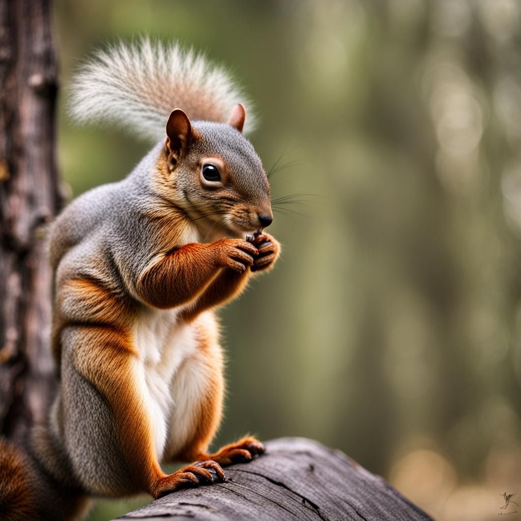 old man squirrel