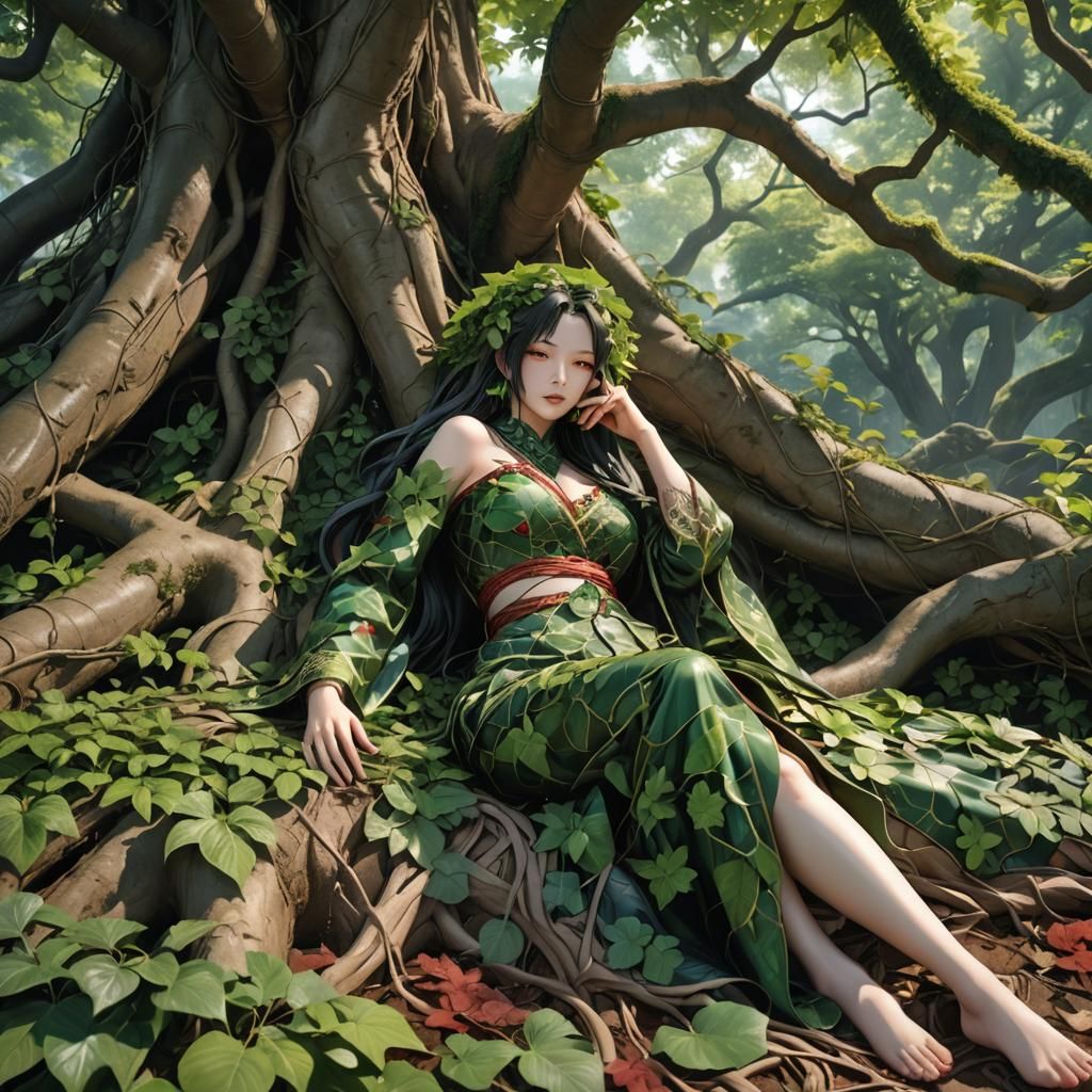 Floral Goddess Poison Ivy