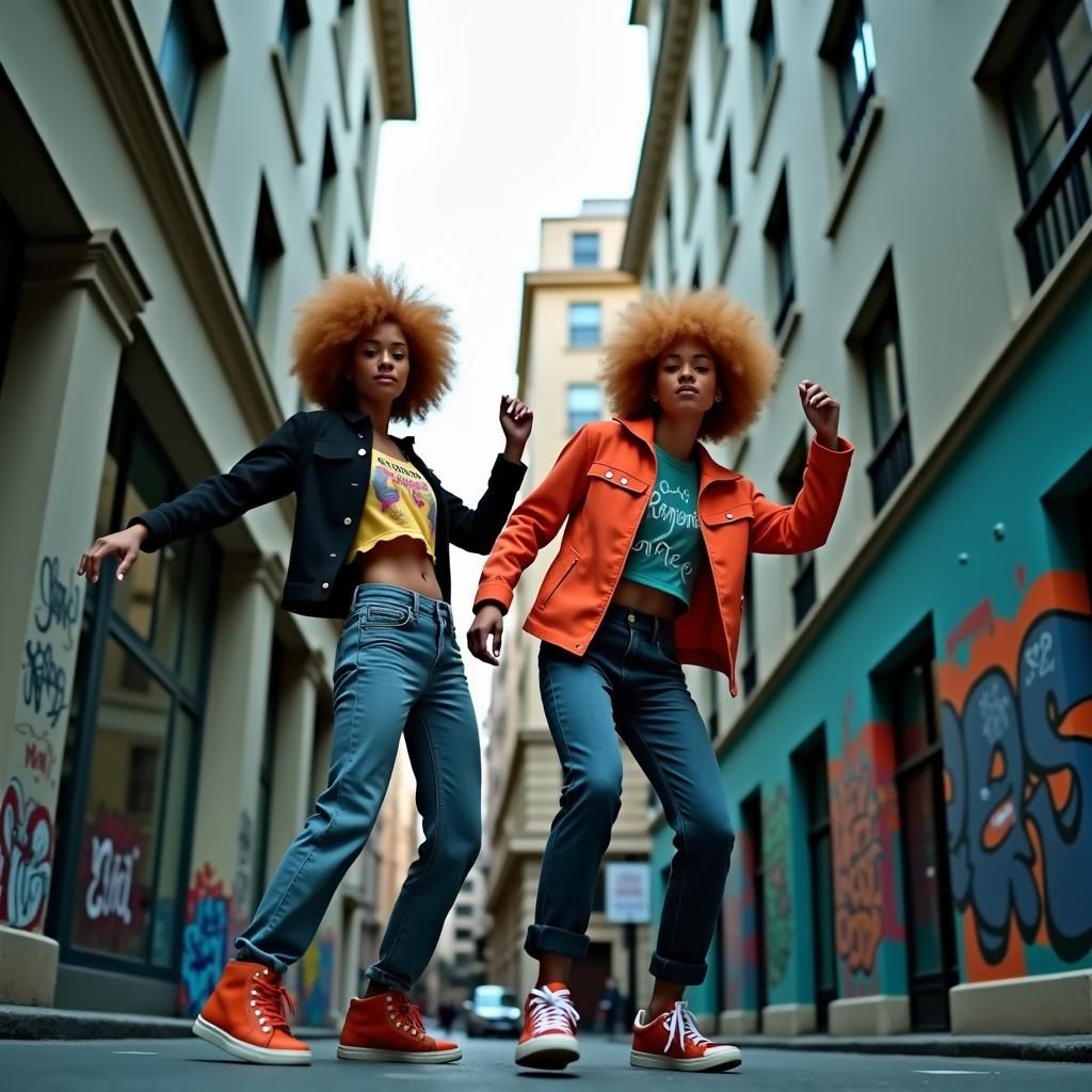 ginger hip hop dancer