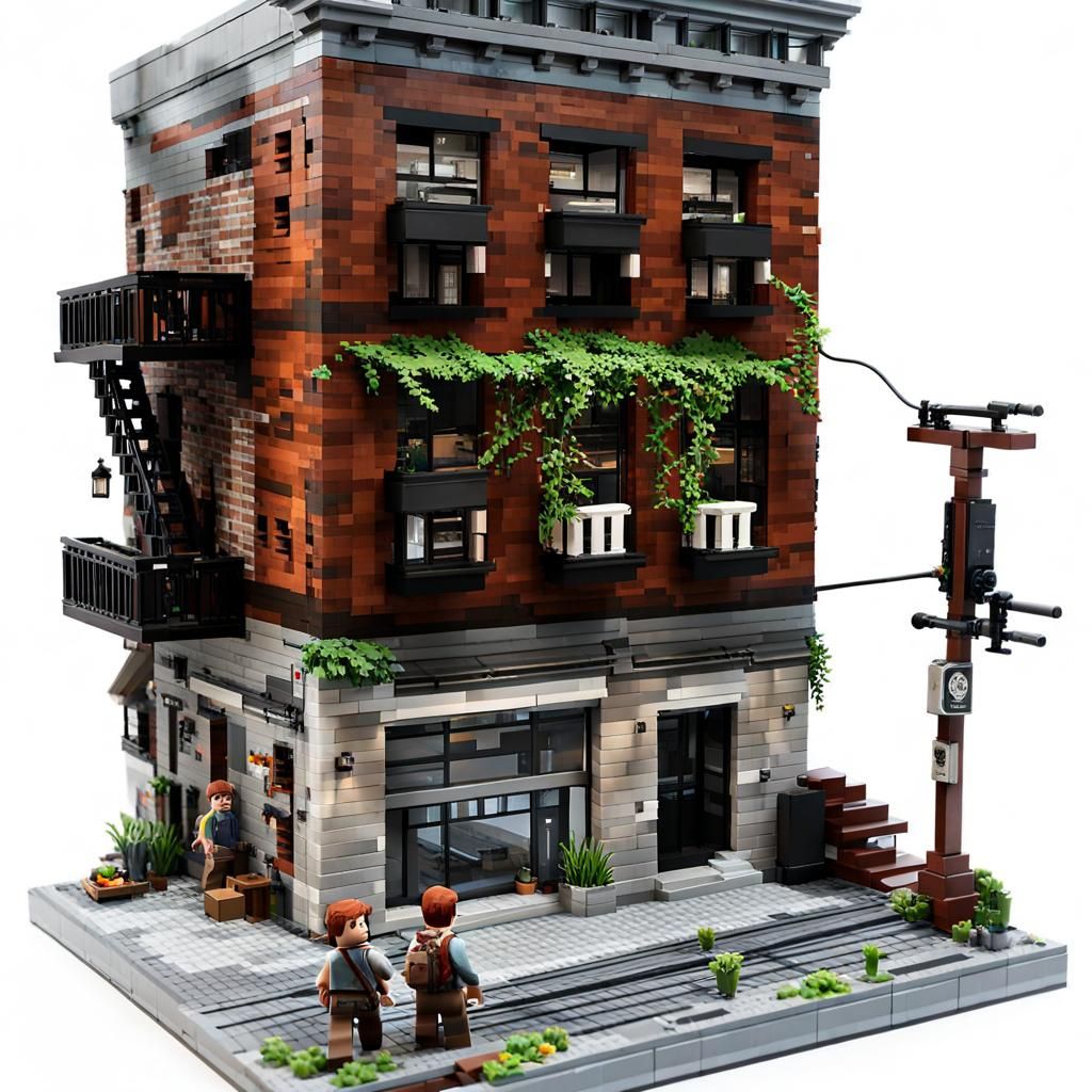 Last of us online lego set