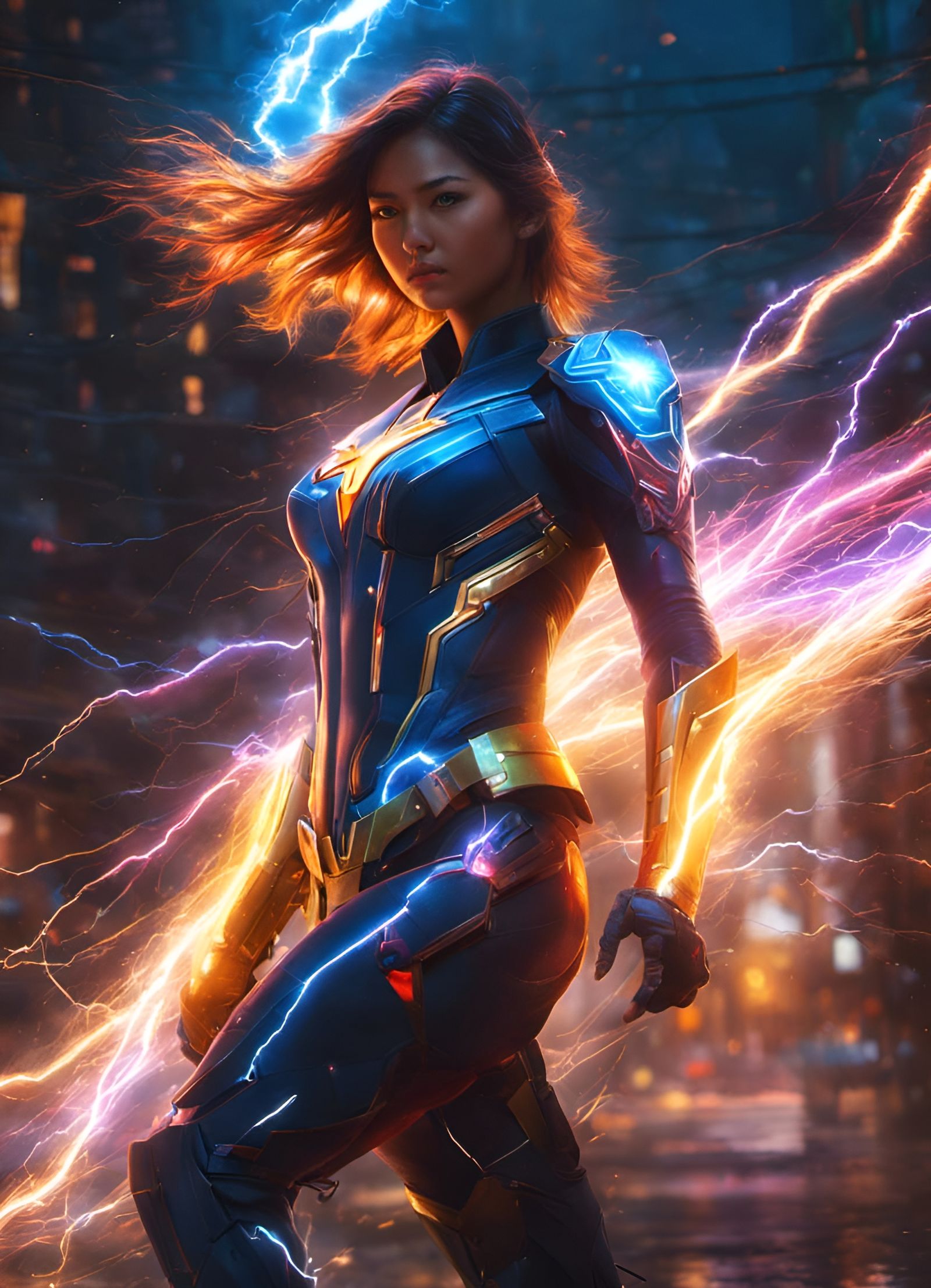Stormbringer, the Power of Lightning  by @Ria Hagane