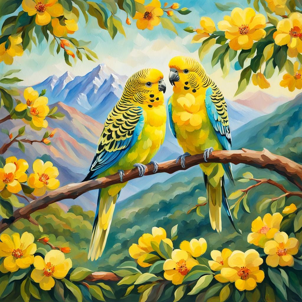 Yellow spring  by @Castorix