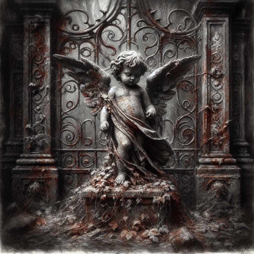 Gothic Baby Angel 