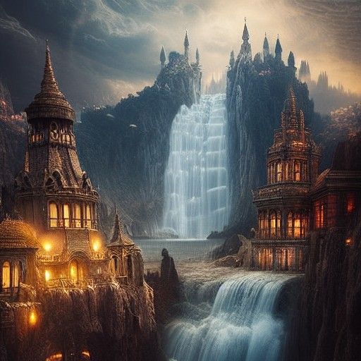 City in the Falls
