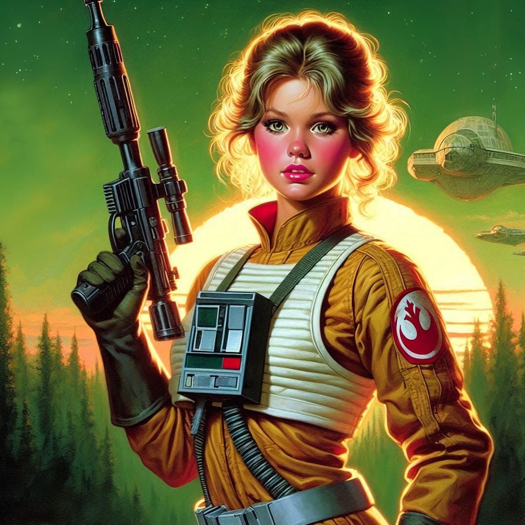 Rebel X-Wing Pilot Girl v3