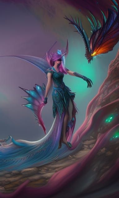 fairy dragon lady