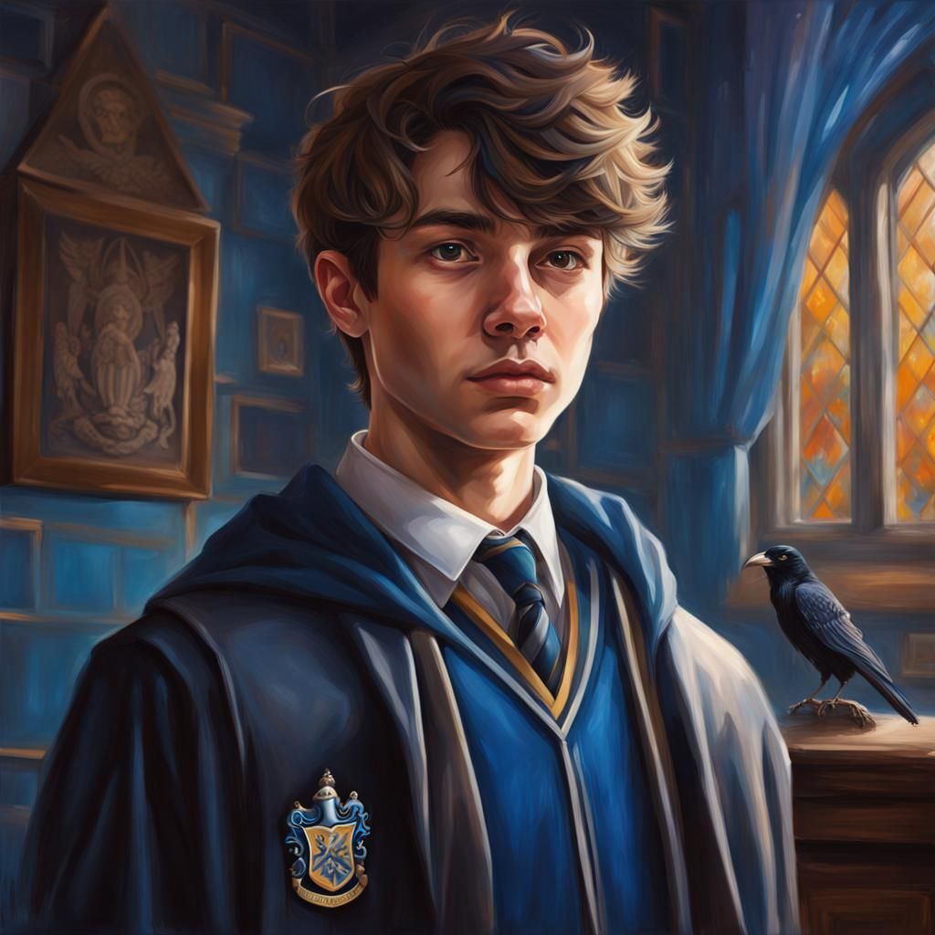 Ravenclaw Student 231230B - AI Generated Artwork - NightCafe Creator