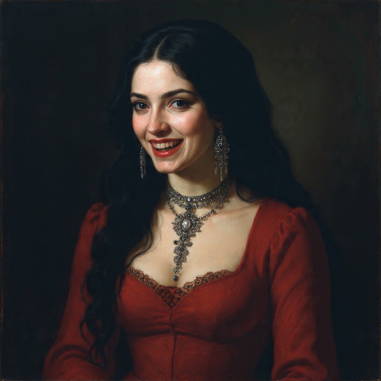 A Smiling Noblewoman