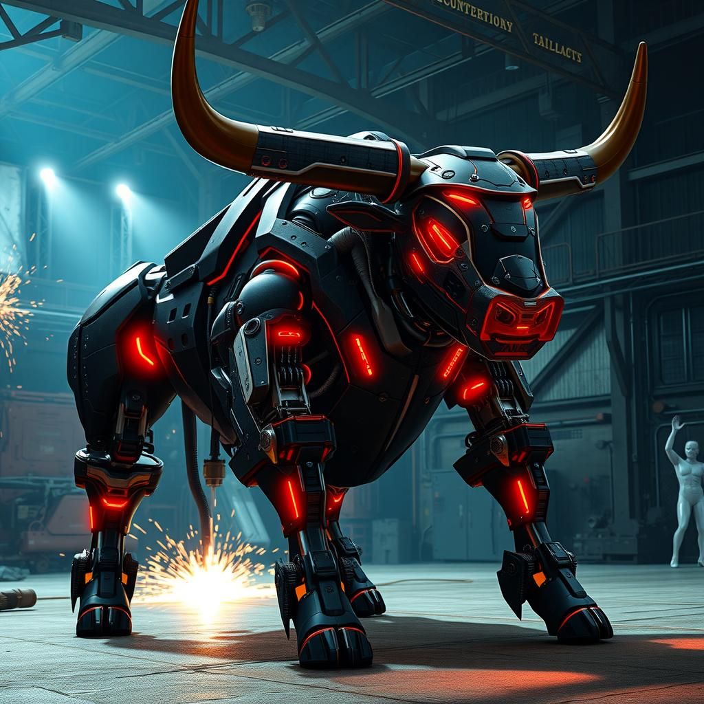 Mechanized bull 
